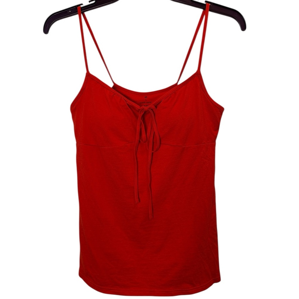 Uniqlo X Tomas Maier Women’s Fire Engine Red Sporty Padded Cami Tank sz M